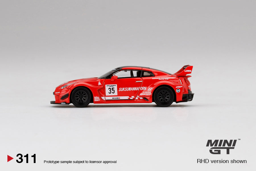 LB-Silhouette WORKS GT NISSAN 35GT-RR Ver.1 LBWK Mini GT