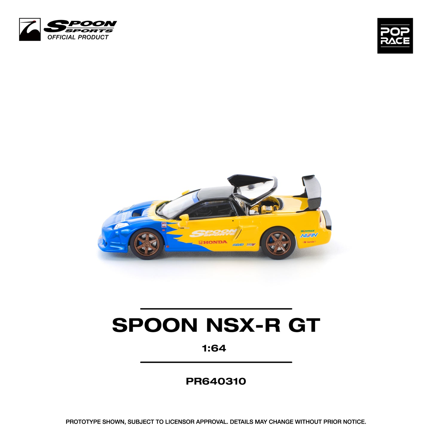 Pop Race PR64-310 Spoon Honda NSX-R GT