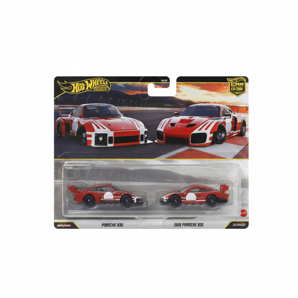 Hot Wheels Premium 2 pack Porsche