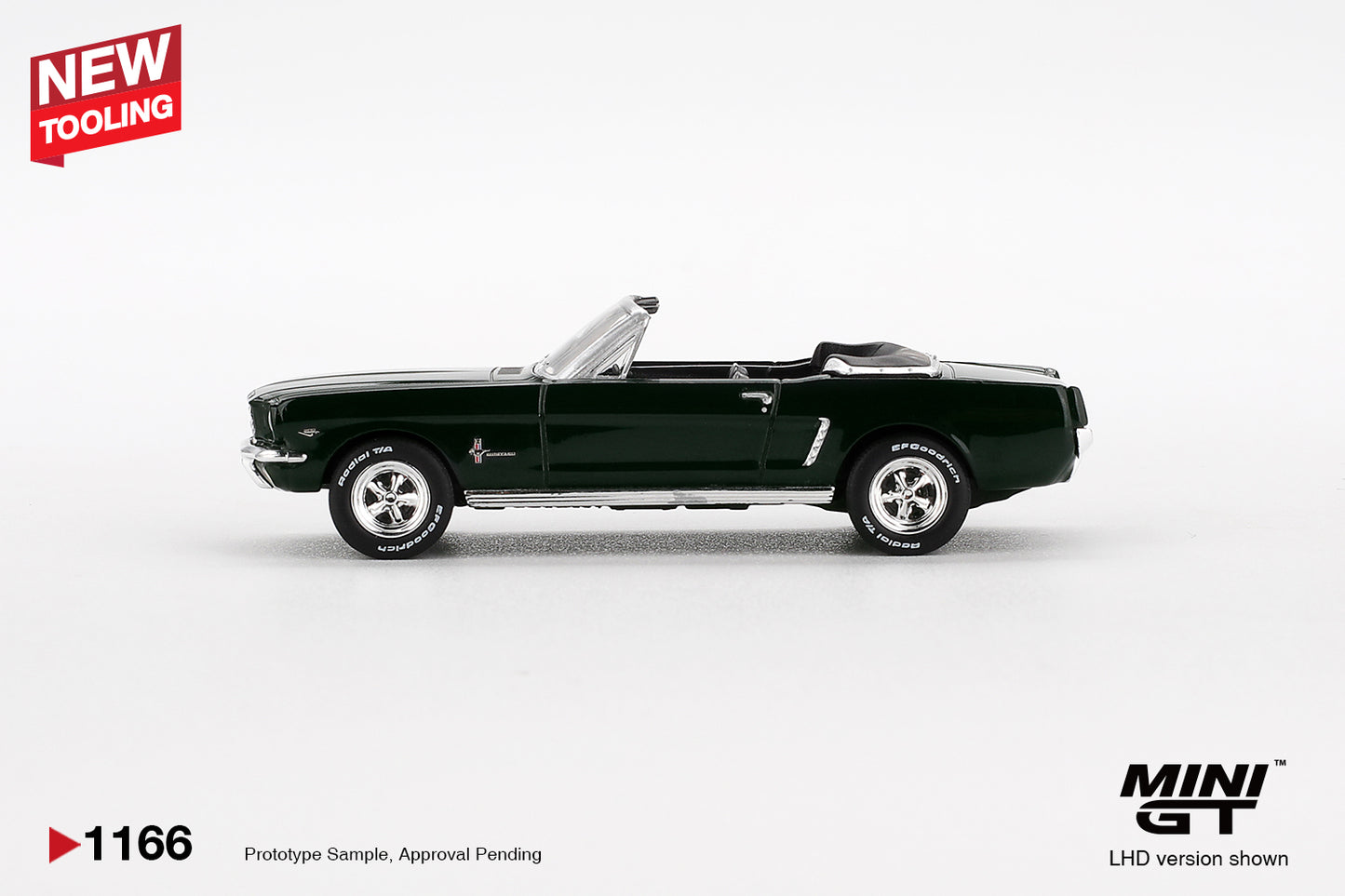 Ford Mustang Convertible 1964 Highland Green Mini GT