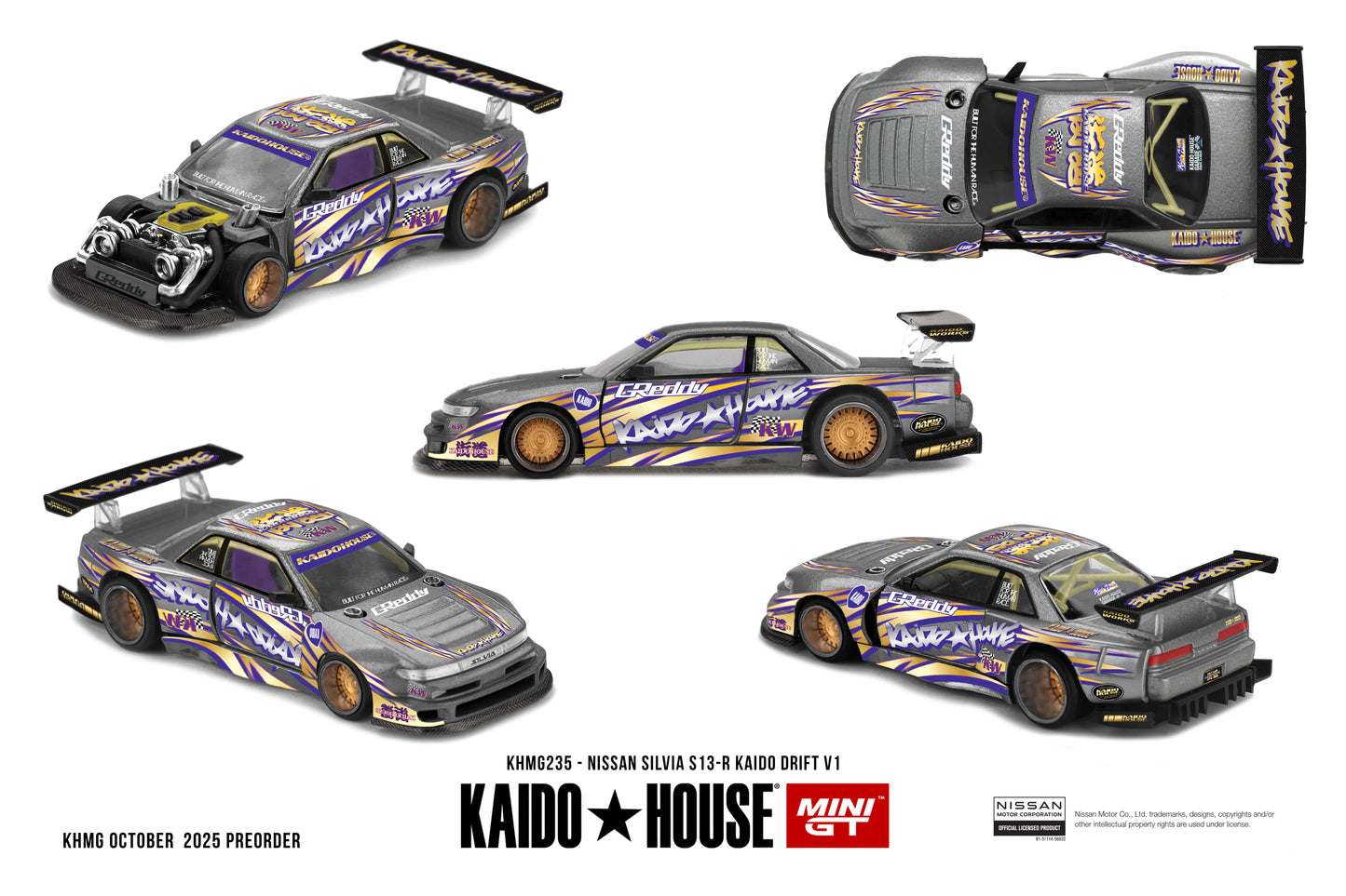 Kaido House Nissan Silvia S13-R KAIDO DRIFT V1