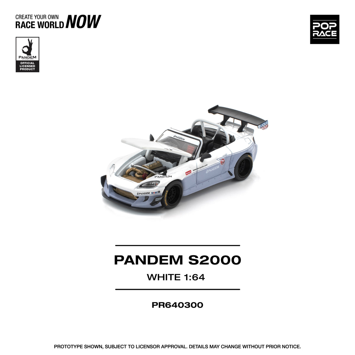 POP RACE PR64-300 PANDEM HONDA S2000