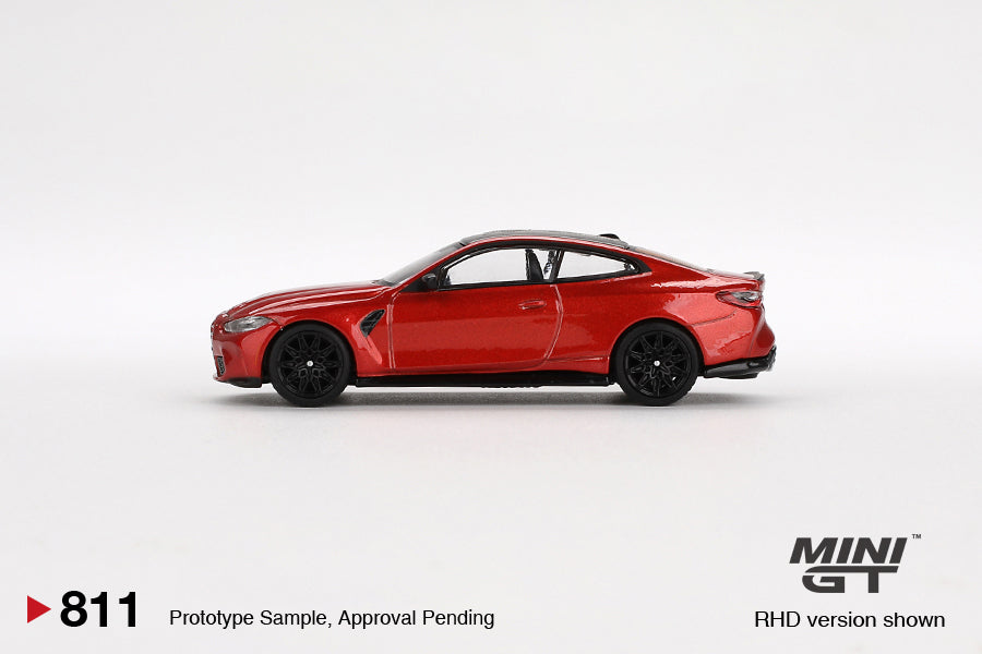 BMW M4 Competition (G82) Sakhir Orange Mini GT