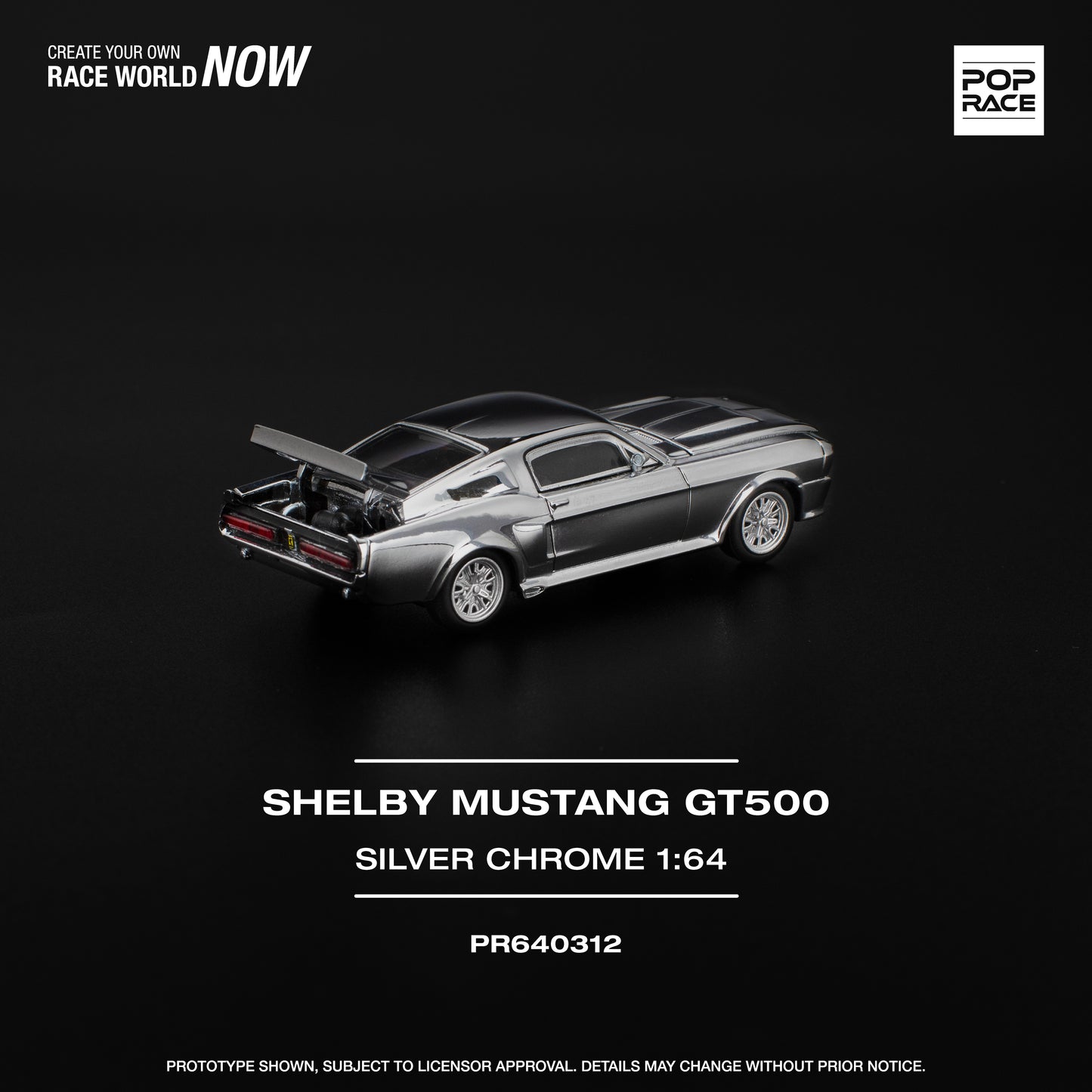 POP RACE PR64-312 SHELBY MUSTANG GT500
