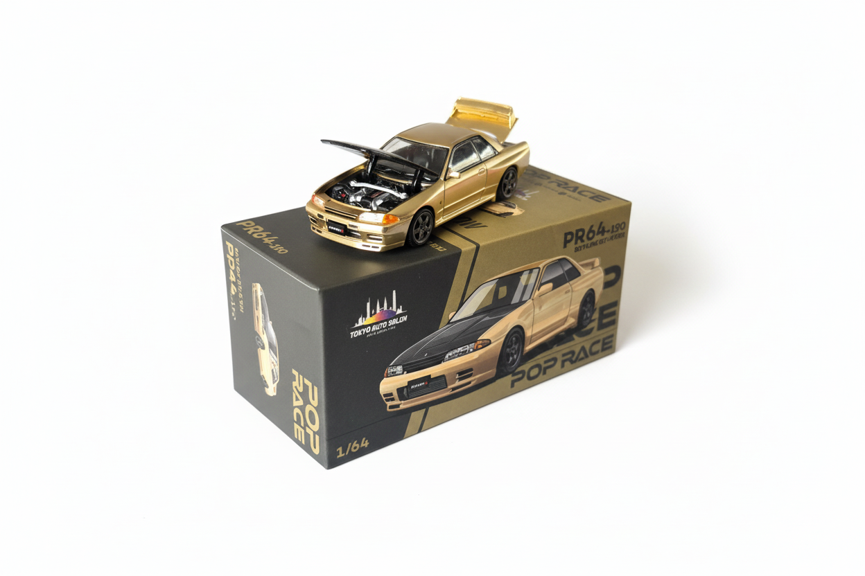 POP RACE PR64-190 SKYLINE GT-R R32 TOKYO AUTO SALON KUALA LUMPUR 2025 EXCLUSIVE