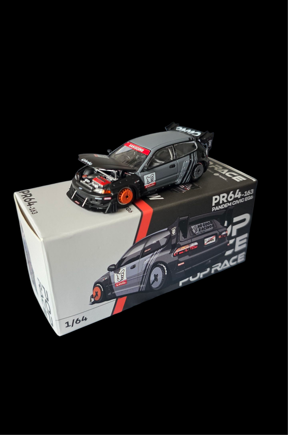 POP RACE PR64-163 PANDEM CIVIC EG