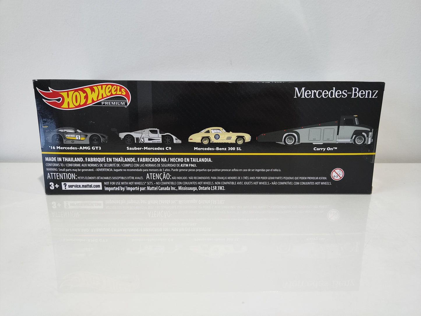 Hot Wheels Premium Diorama Mercedes Benz Set