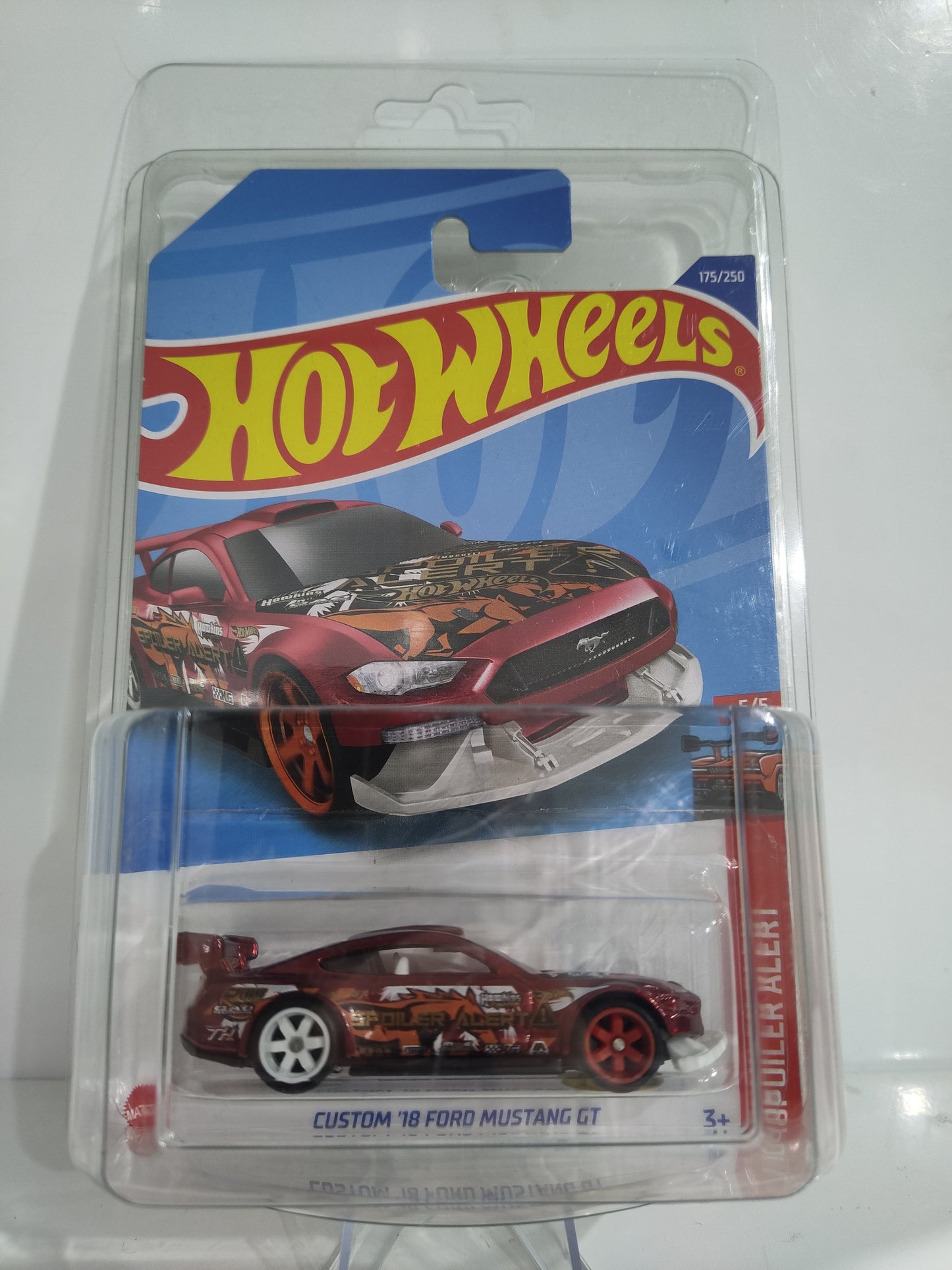 Hot Wheels Super Treasure hunt Custom '18 ford mustang GT