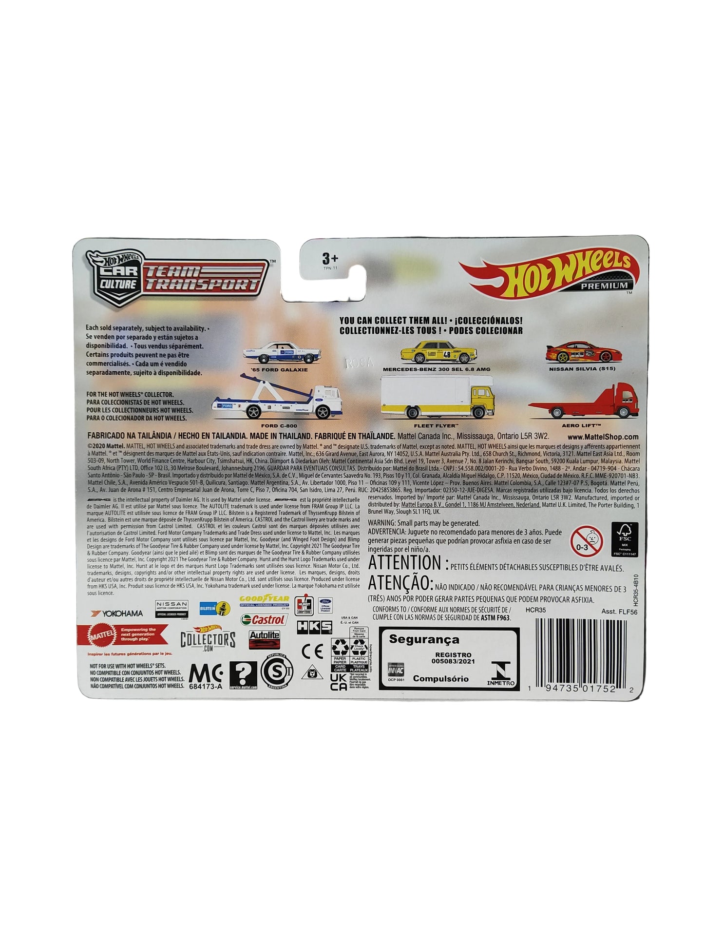 Hot Wheels Premium Team Transport #40