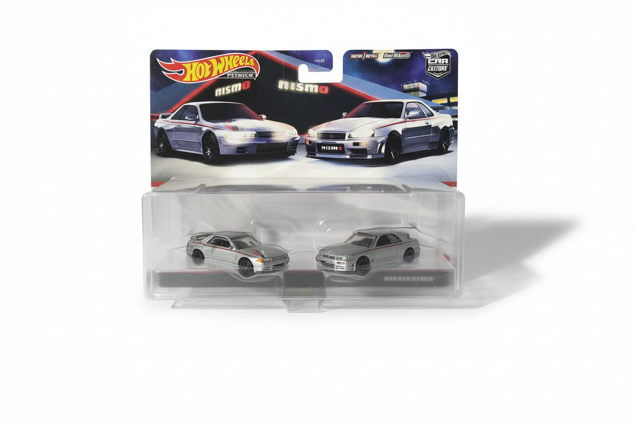 Hot Wheels Premium 2 Pack Nismo GT-R