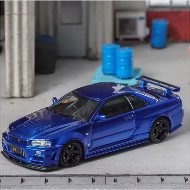 Fuji 1:64 Nissan Skyline GT-R (Blue)