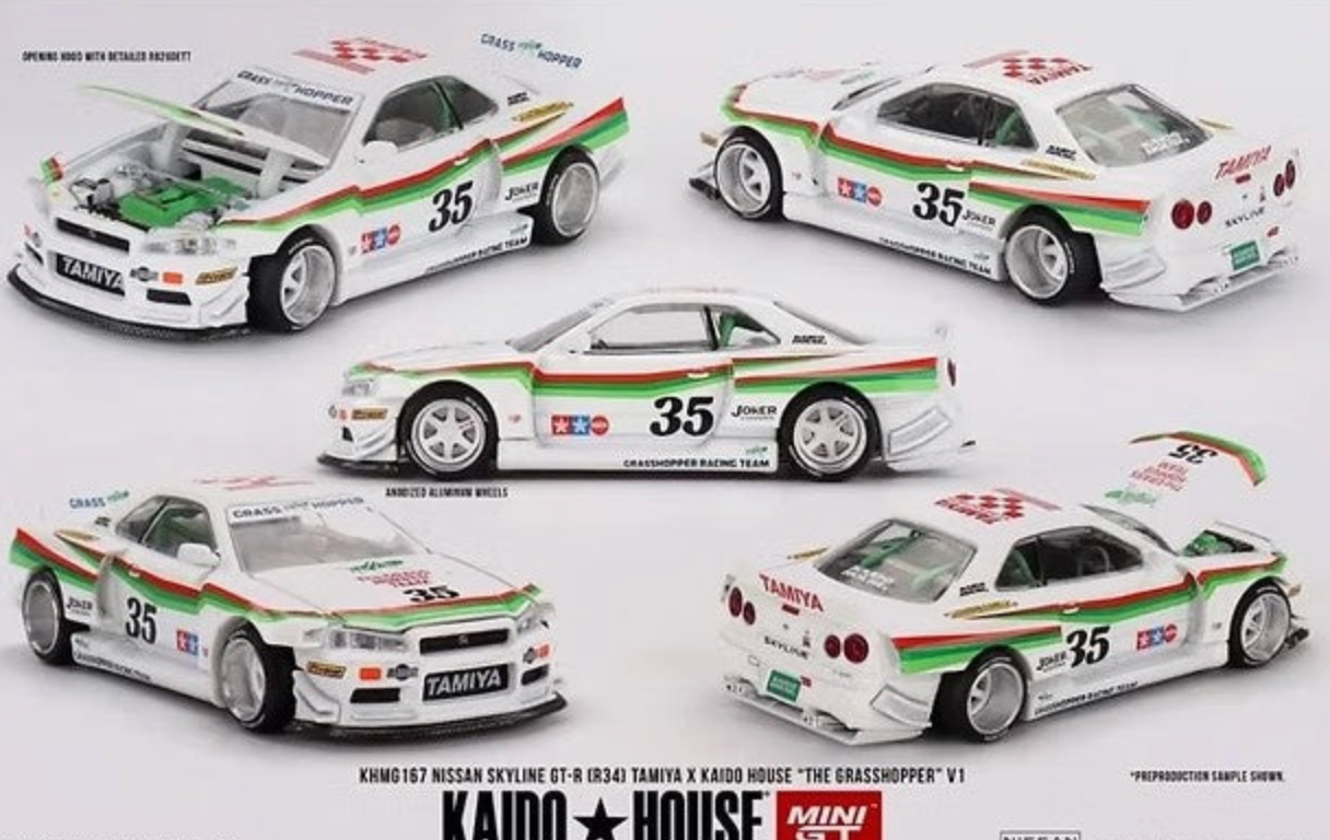 Nissan Skyline GT-R (R34) "The Grasshopper" Kaido House //167