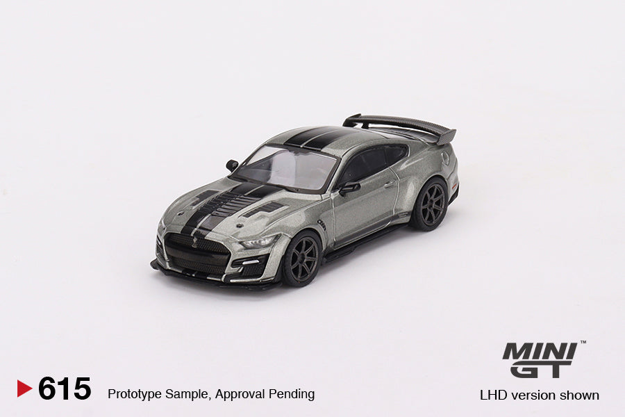 Shelby GT500 SE Widebody Pepper Gray Metallic Mini GT