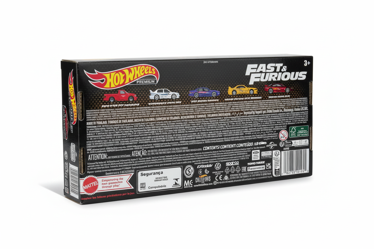 Fast & Furious Hot Wheels Premium Box Set
