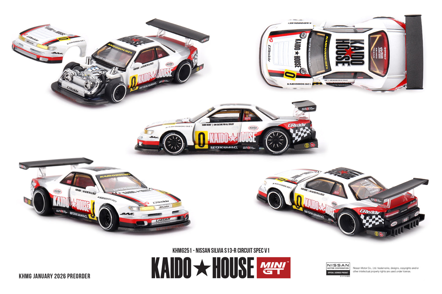 Nissan Silvia S13-R Circuit Spec V1 Kaido House //251