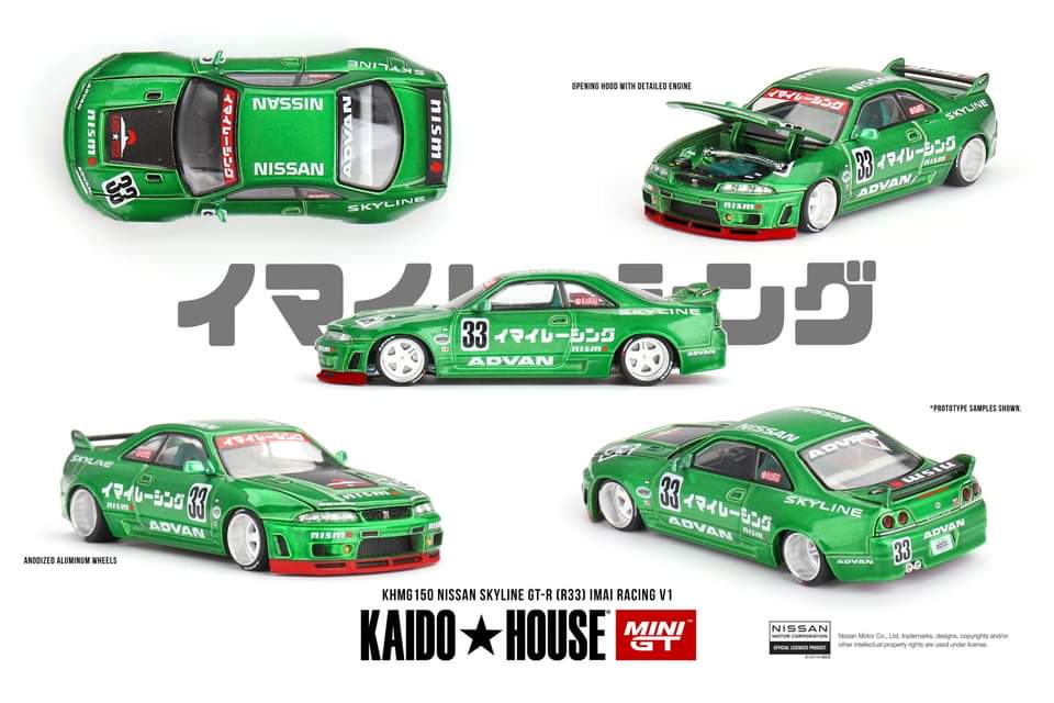 Nissan Skyline GT-R (R33) IMAI Racing V1 Kaido House //150