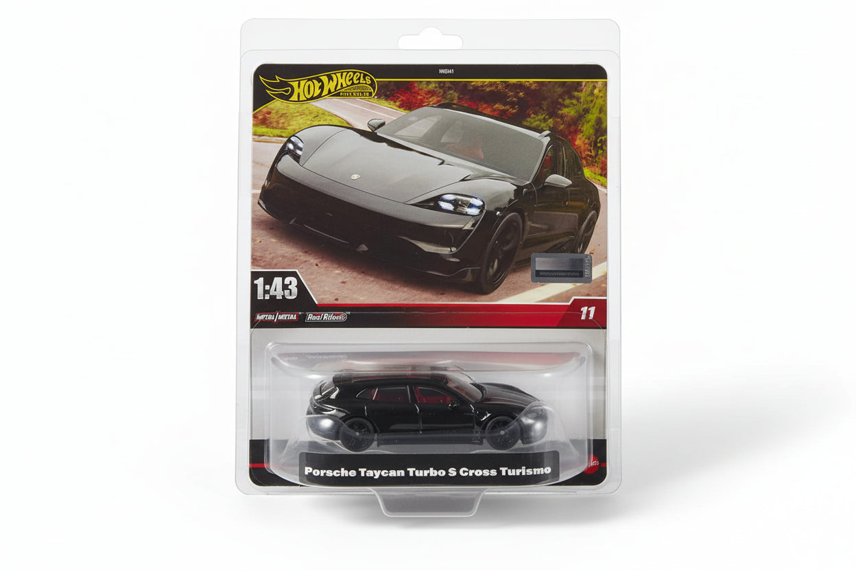 Hot Wheels Premium 1:43 Porsche Taycan Turbo S Cross Turismo