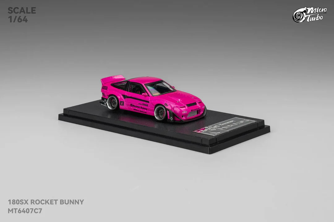 Micro Turbo 1:64 Custom 180SX Rocket Bunny