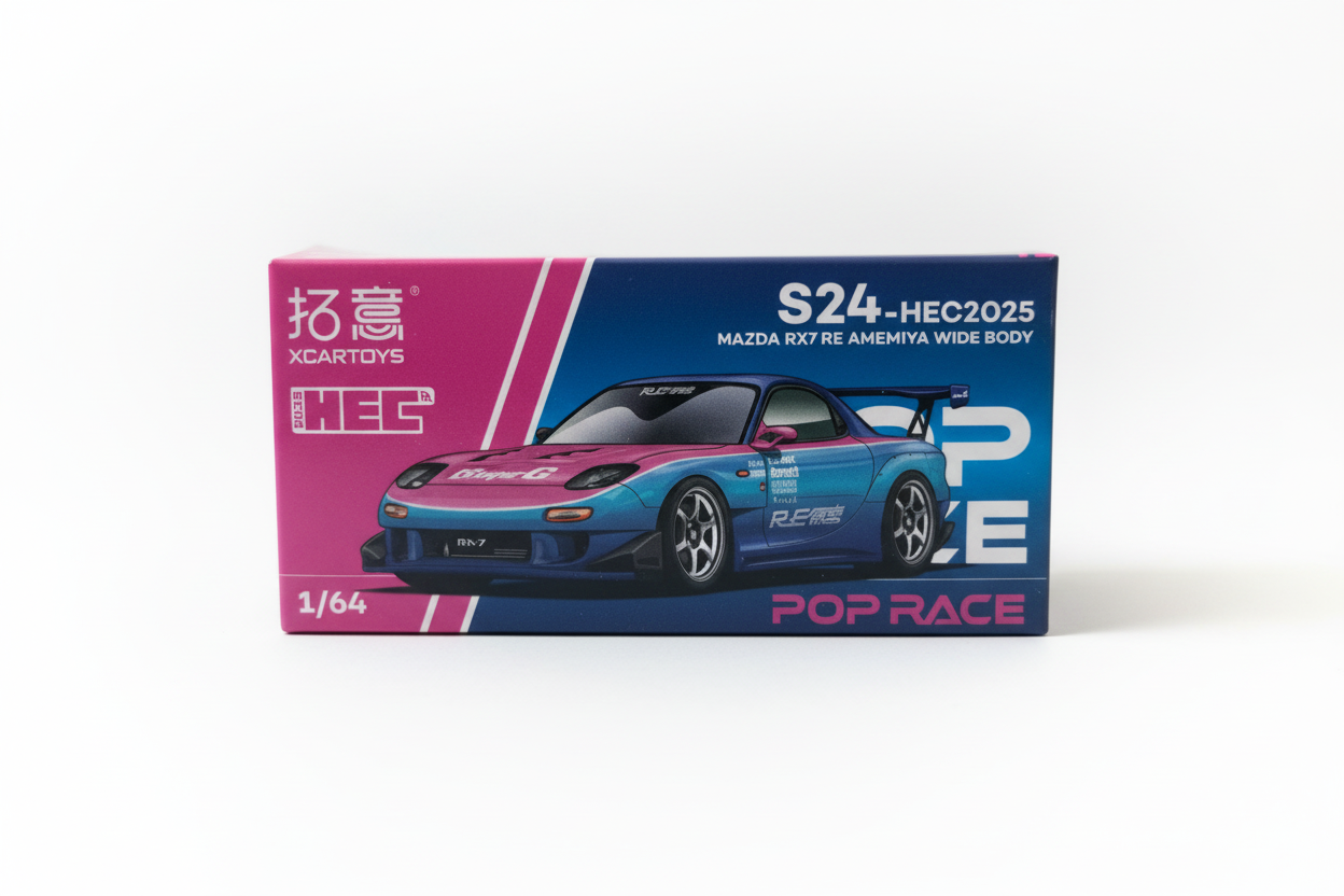 Pop Race S24-HEC2025 Mazda RX7 RE Amemiya Wide Body