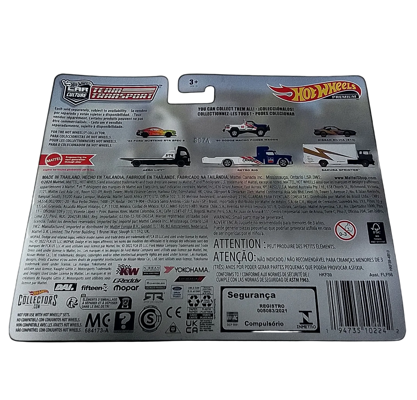 Hot Wheels Premium Team Transport #50