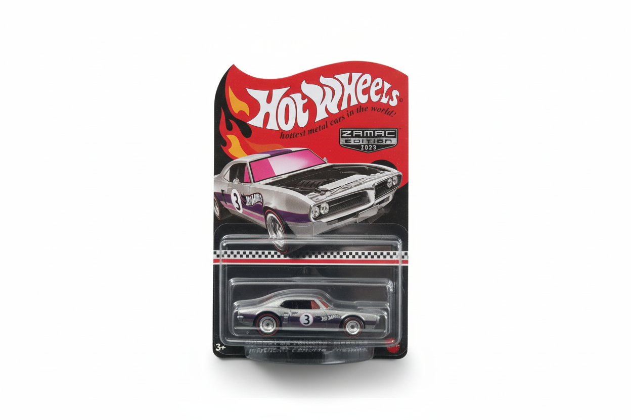 HOT WHEELS CUSTOM '67 PONTIAC FIREBIRD ZAMAC EDITION 2023