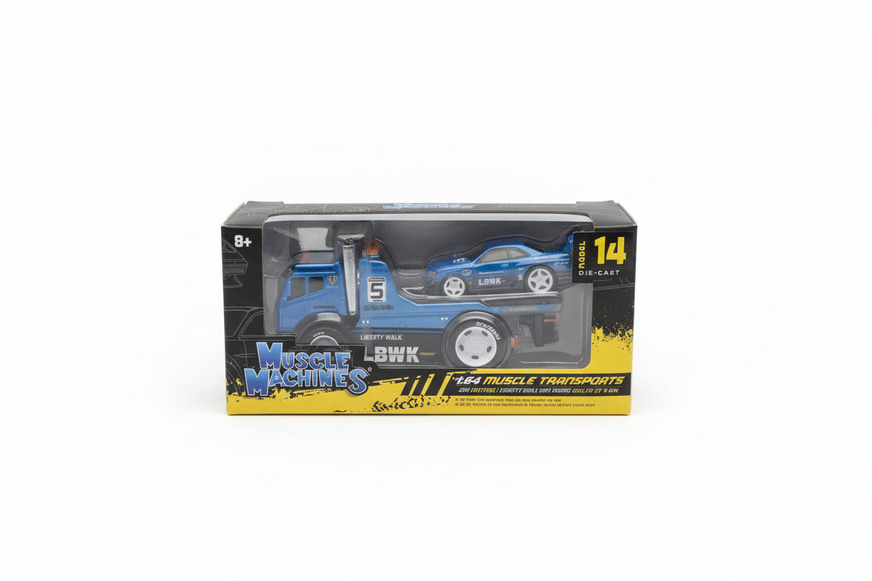 Maisto Muscle Machine Nissan Skyline GTR R34 LBWK