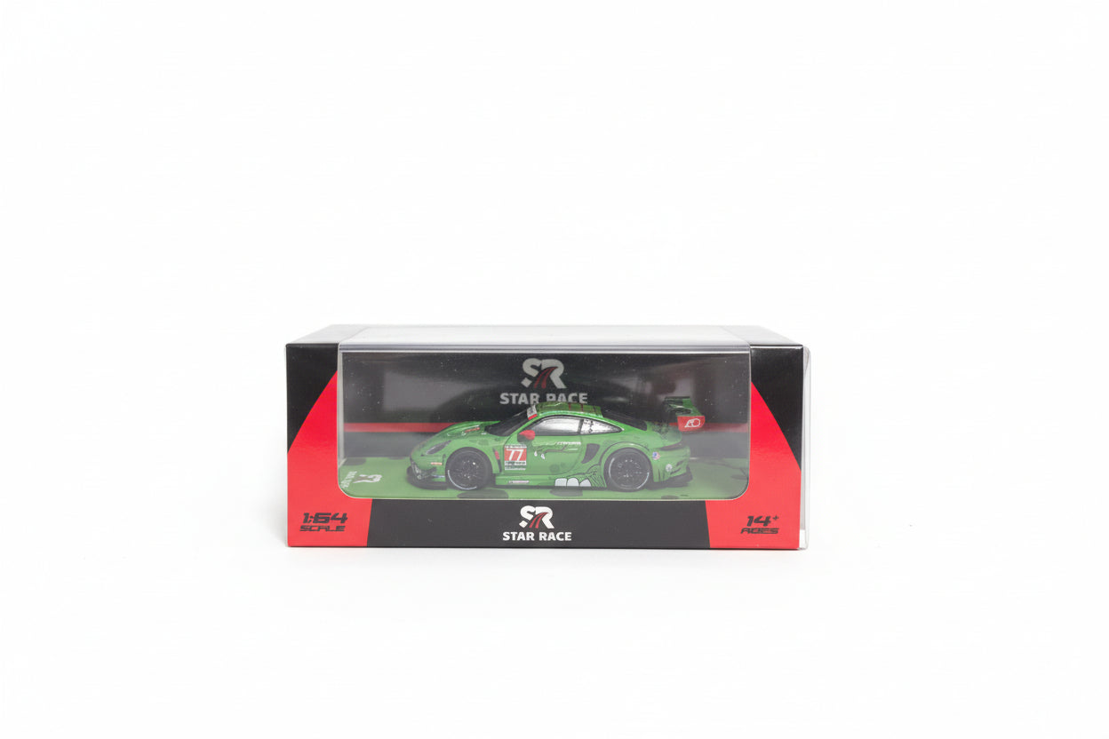 STAR RACE PORSCHE 911 GT3 TYRANNOSAURUS 77 1:64