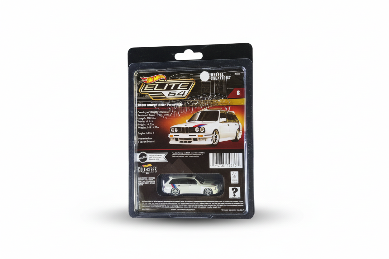 Hot Wheels ELITE 64 1990 BMW 318i Touring