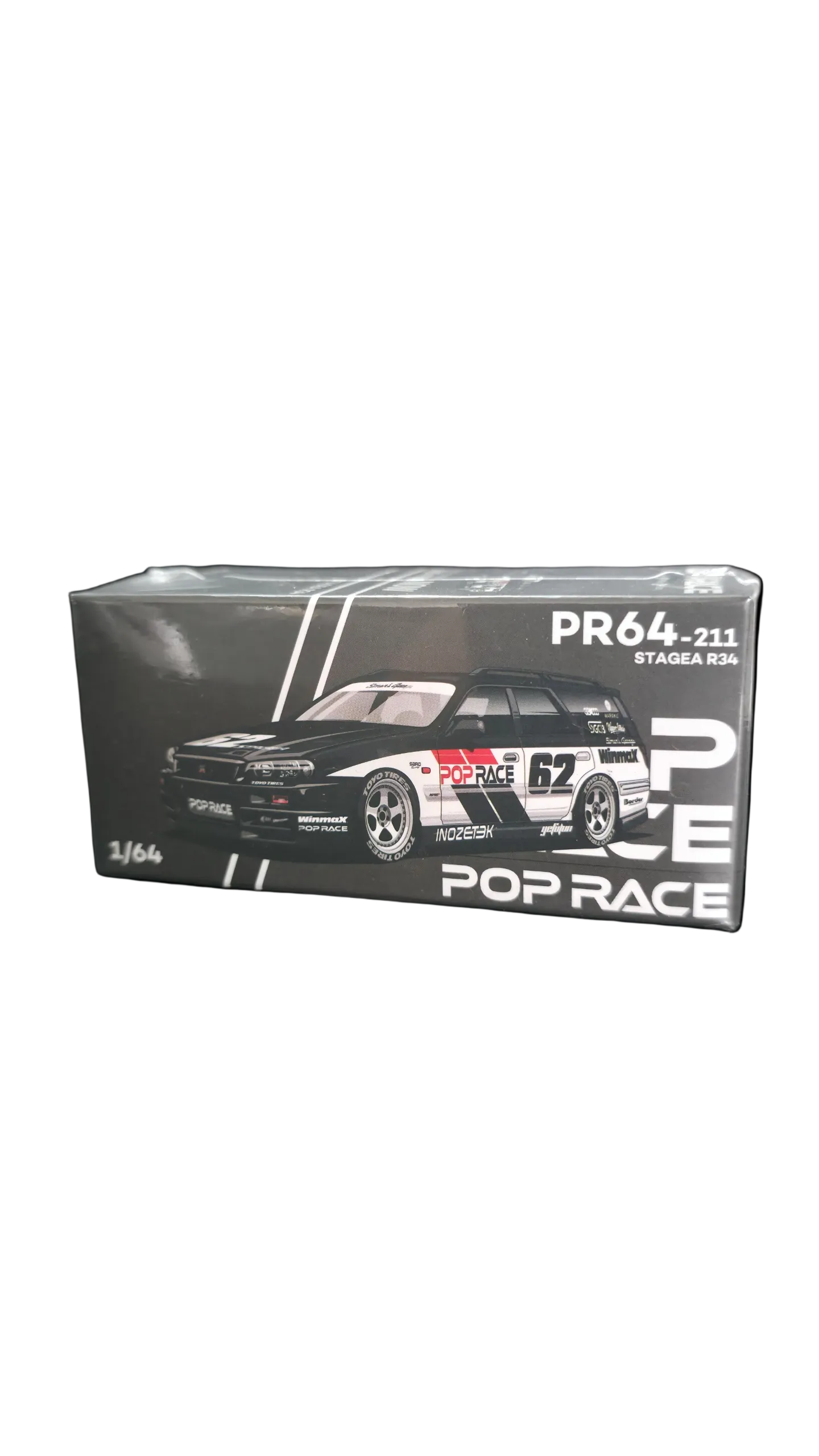 Pop Race PR64-211 Stagea R34 Wagon