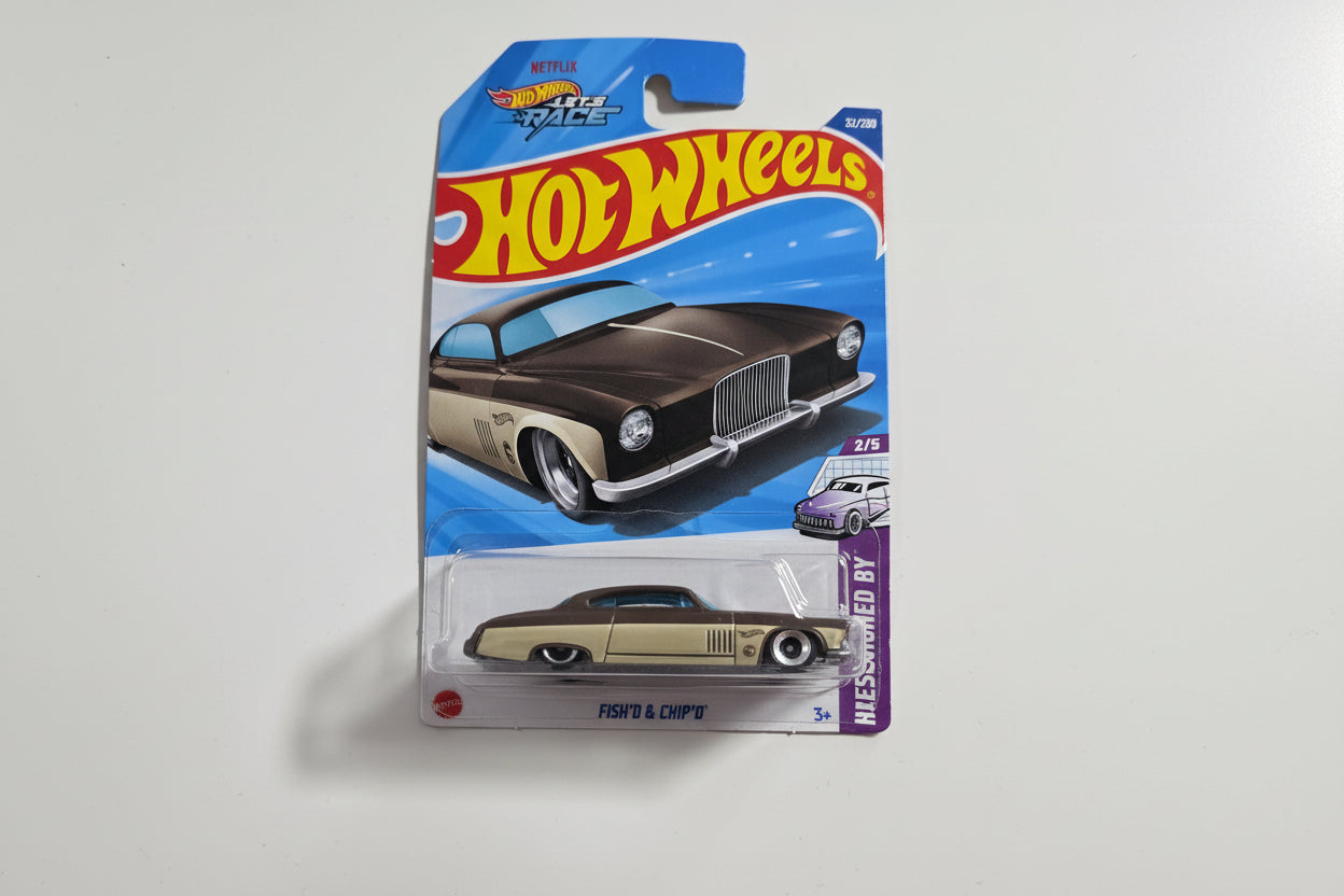 HOT WHEELS HW DESIGNED BY FISH'D & CHIP'D TREASURE HUNT 2025