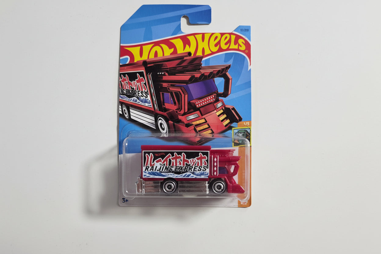 HOT WHEELS HW HAULERS RAIJIN EXPRESS TREASURE HUNT 2023