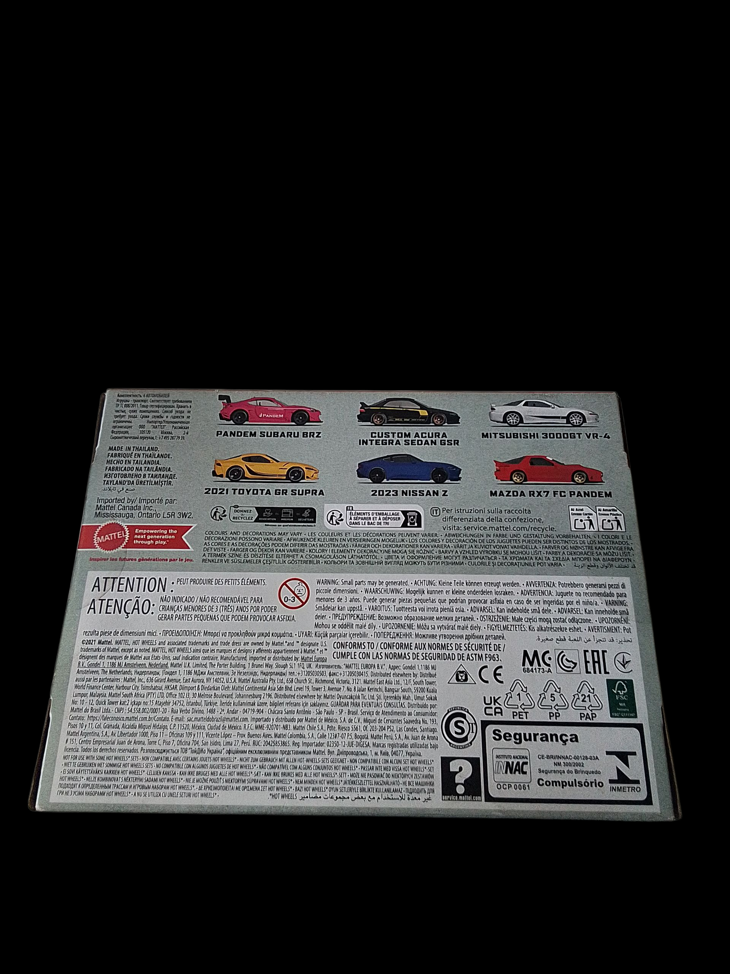 Hot Wheels JDM 6 pack