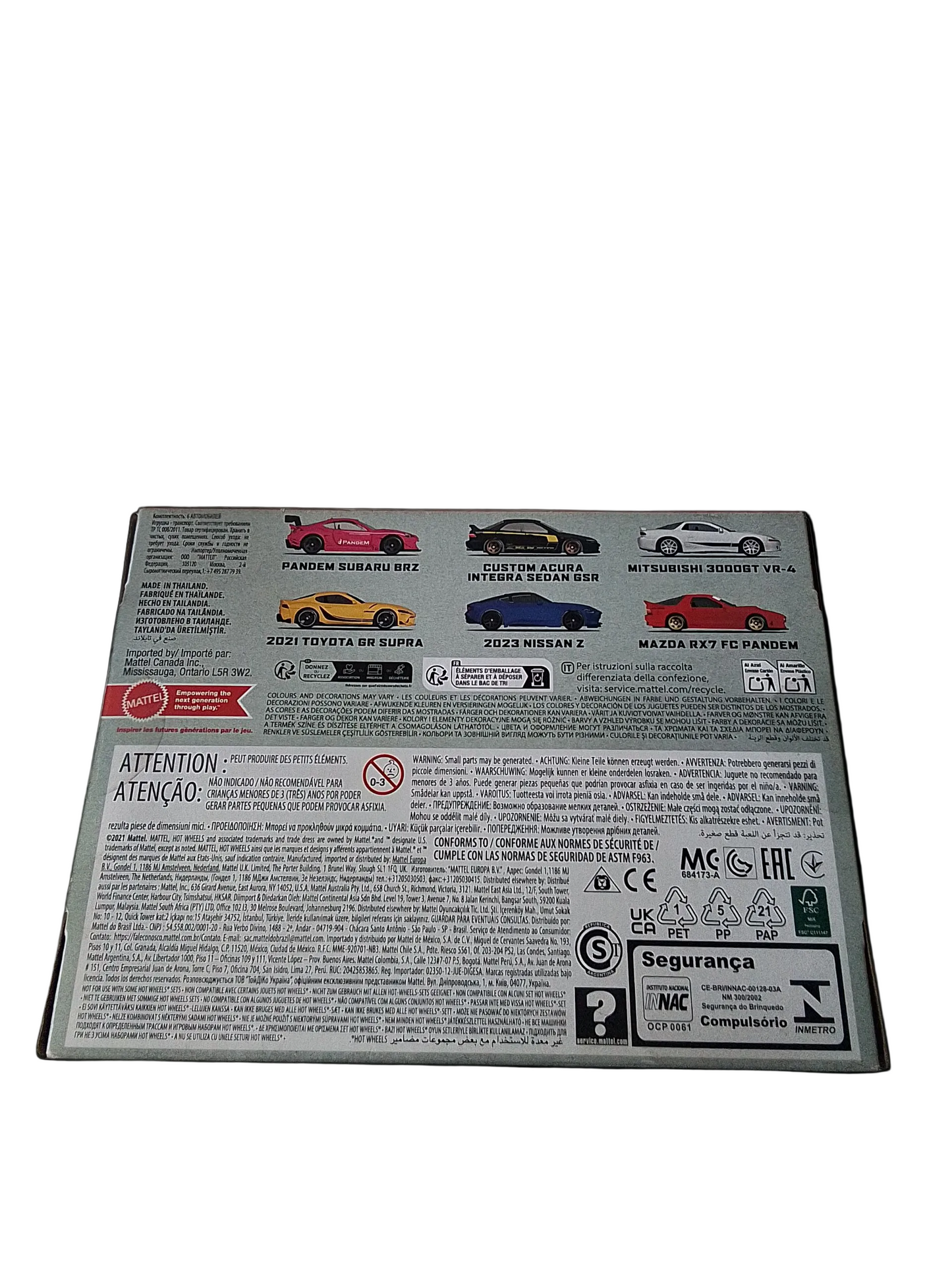 Hot Wheels JDM 6 pack