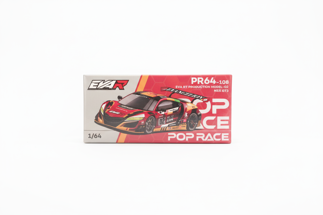 Pop Race PR64-108 Honda NSX Eva RT Production Model-02 GT3