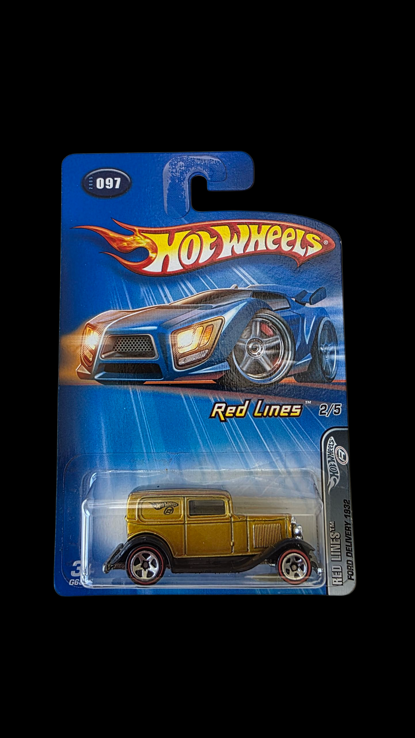 Hot Wheels Red Lines FORD DELIVERY 1932