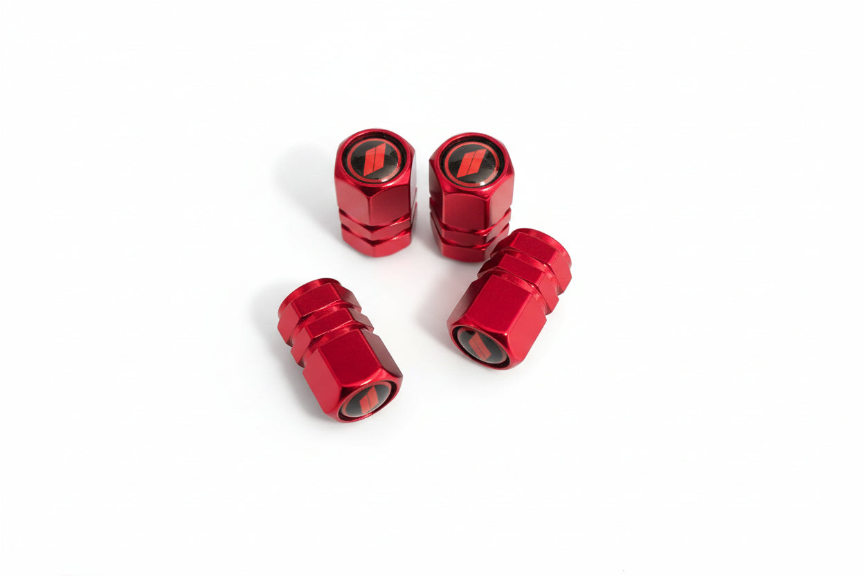 Red Valve Caps for any make or model