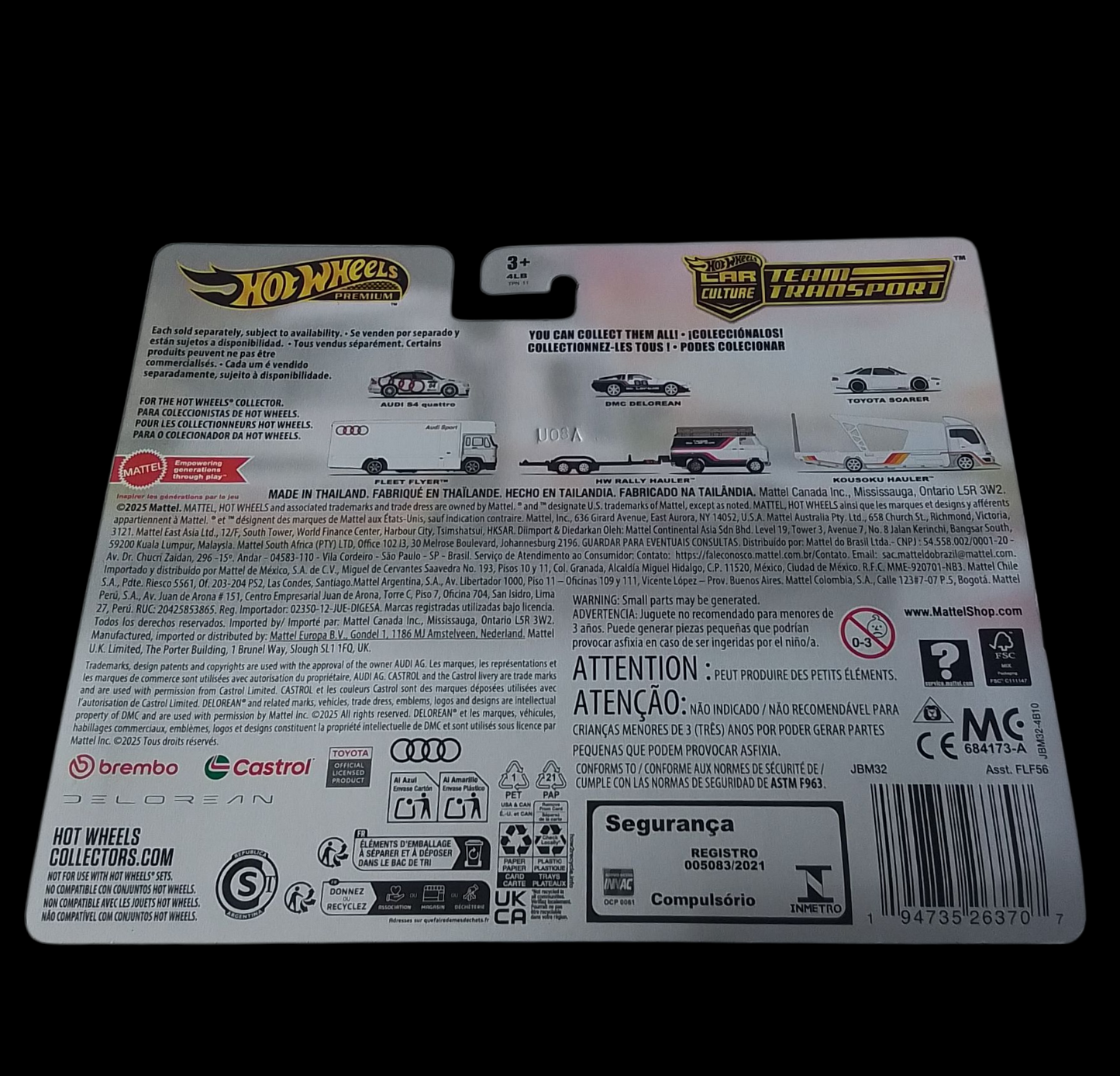 Hot Wheels Premium Team Transport #79