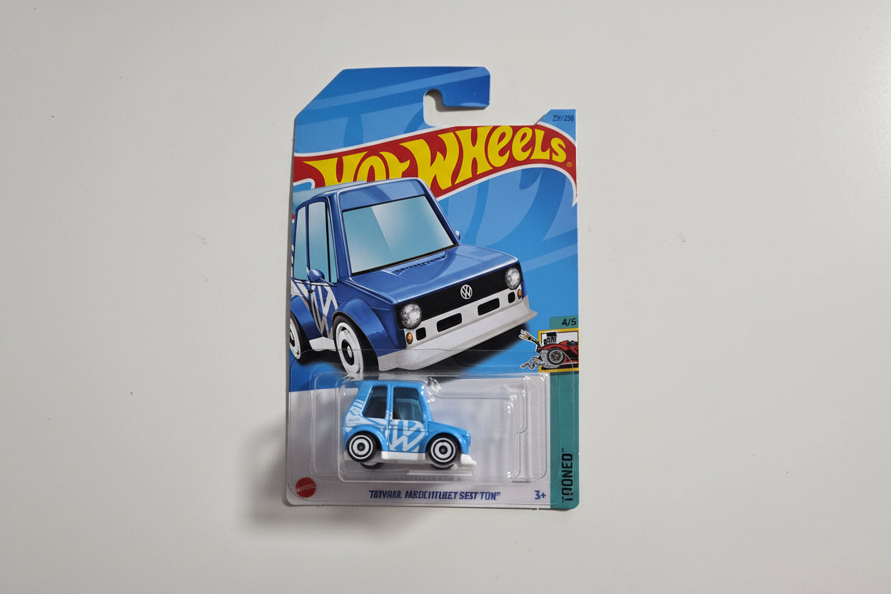 HOT WHEELS TOONED VOLKSWAGEN GOLF MK1 TREASURE HUNT 2023