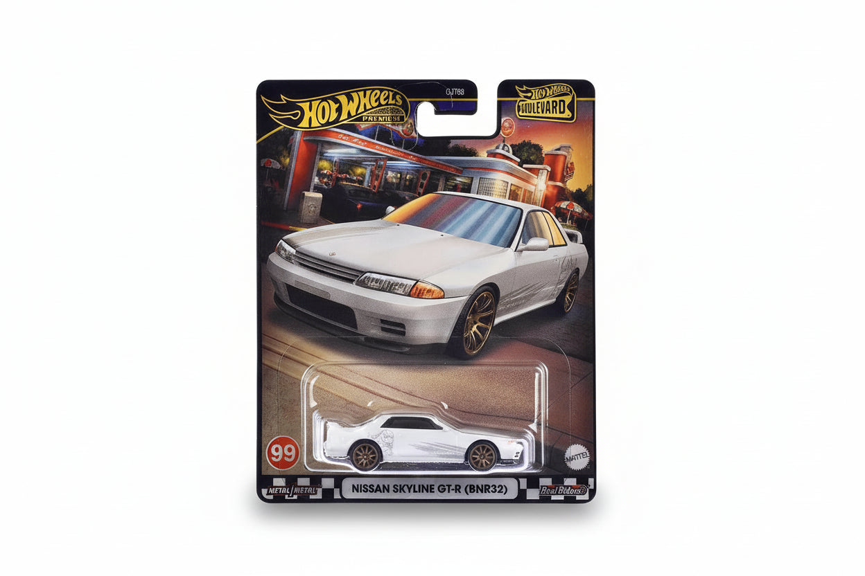 Hot Wheels Premium Boulevard (99) Nissan Skyline GT-R (BNR32)