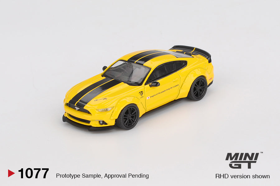 LB-WORKS FORD MUSTANG Triple Yellow Mini GT