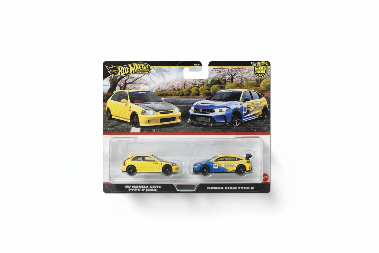 Hot Wheels Premium 2 Pack Spoon Honda Civic