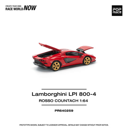 Pop race PR64-259 Lamborghini Countach LPI 800-4