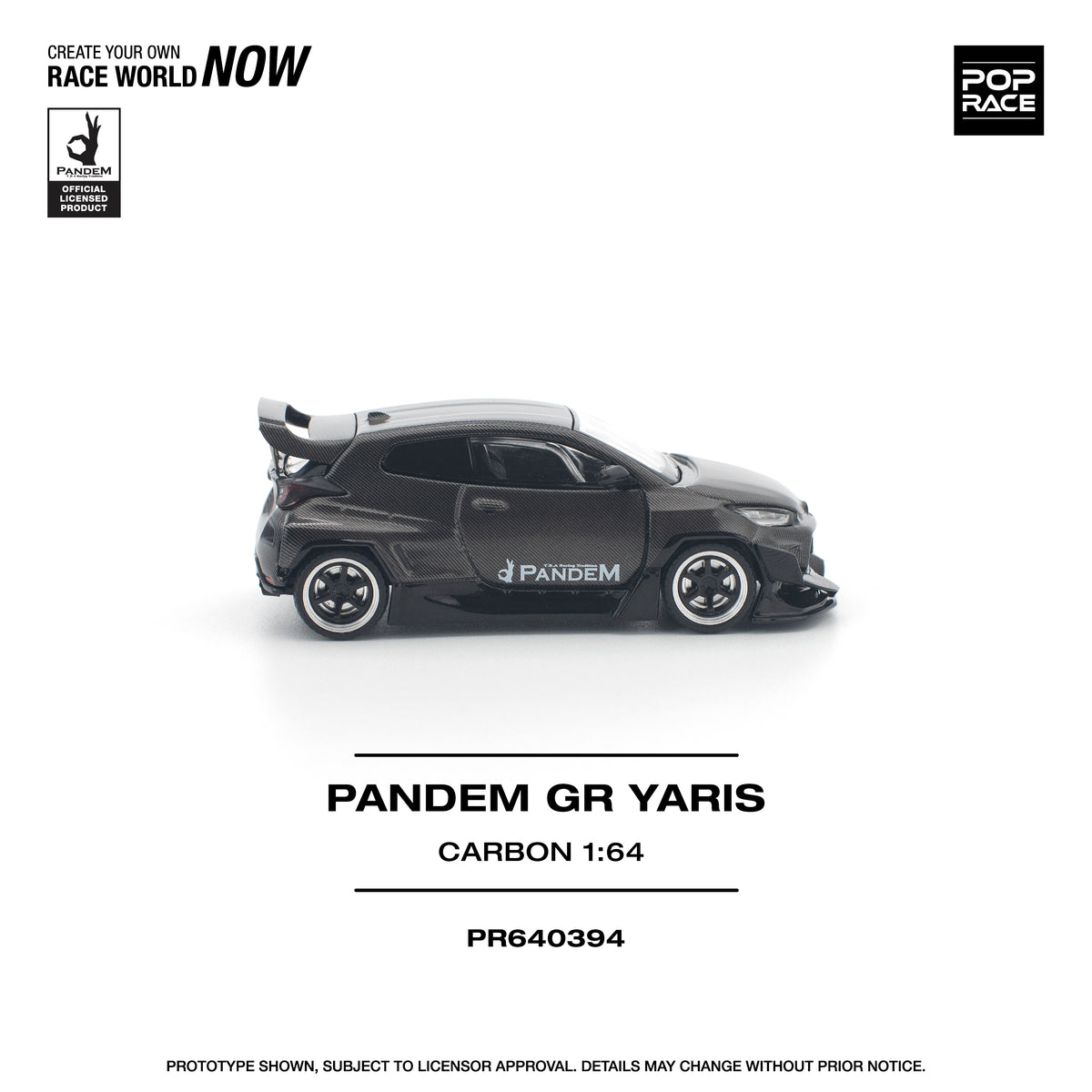 POP RACE PR64-394 PANDEM TOYOTA GR YARIS