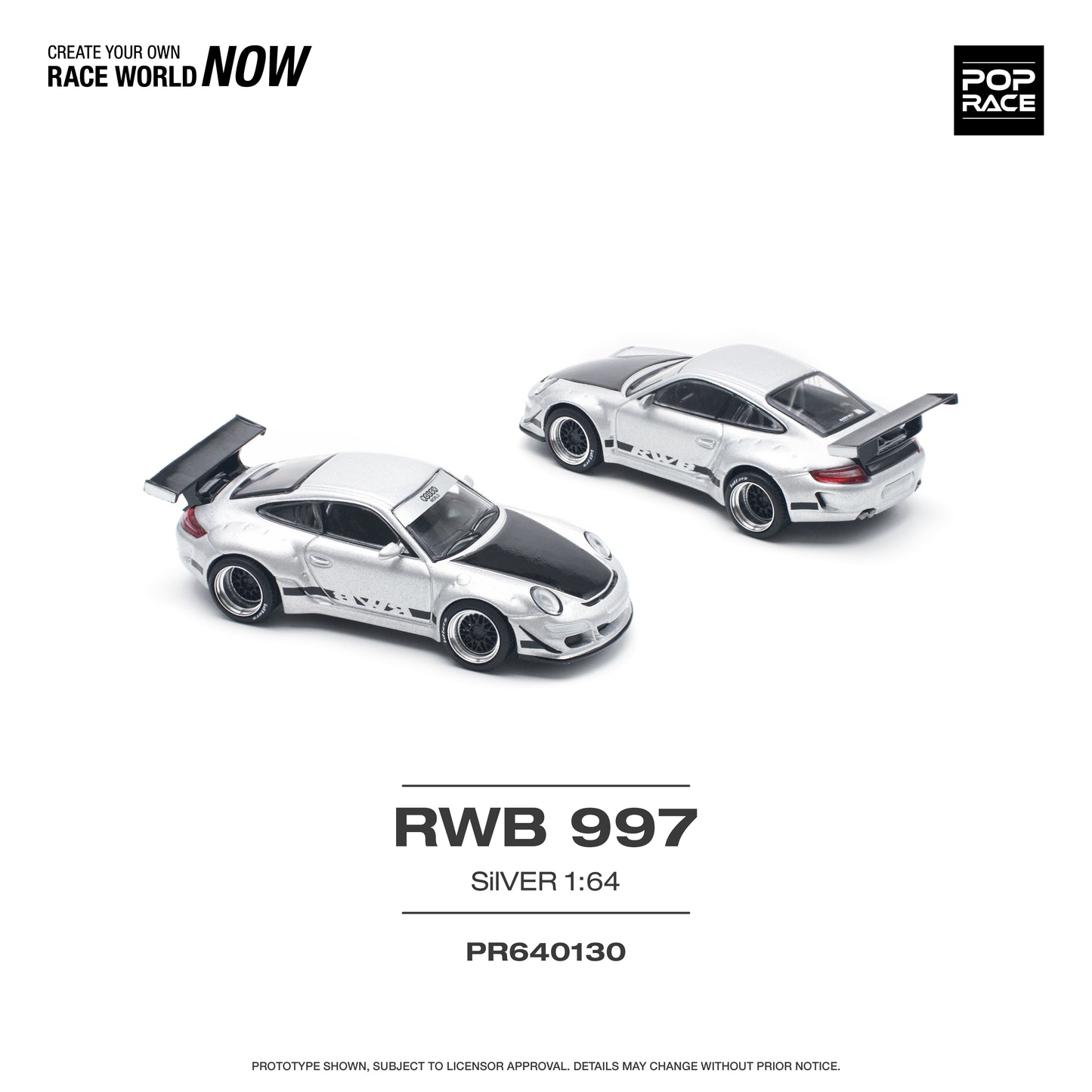 Pop Race PR64-130 Porsche RWB 997