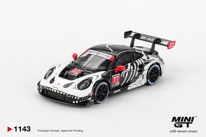 Porsche 911 GT3 R #77 AO Racing 2025 IMSA Petit Le Mans Mini GT