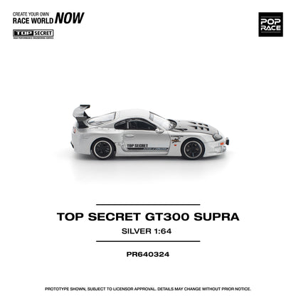 POP RACE PR64-324 TOP SECRET GT300 TOYOTA SUPRA