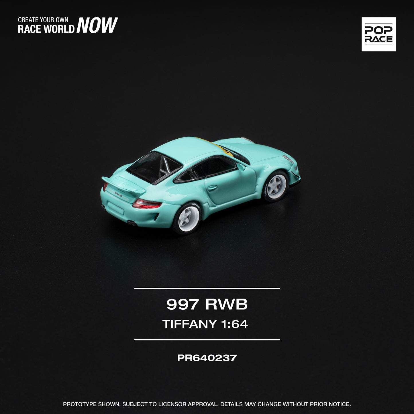 Pop Race PR64-237 Porsche 997 RWB