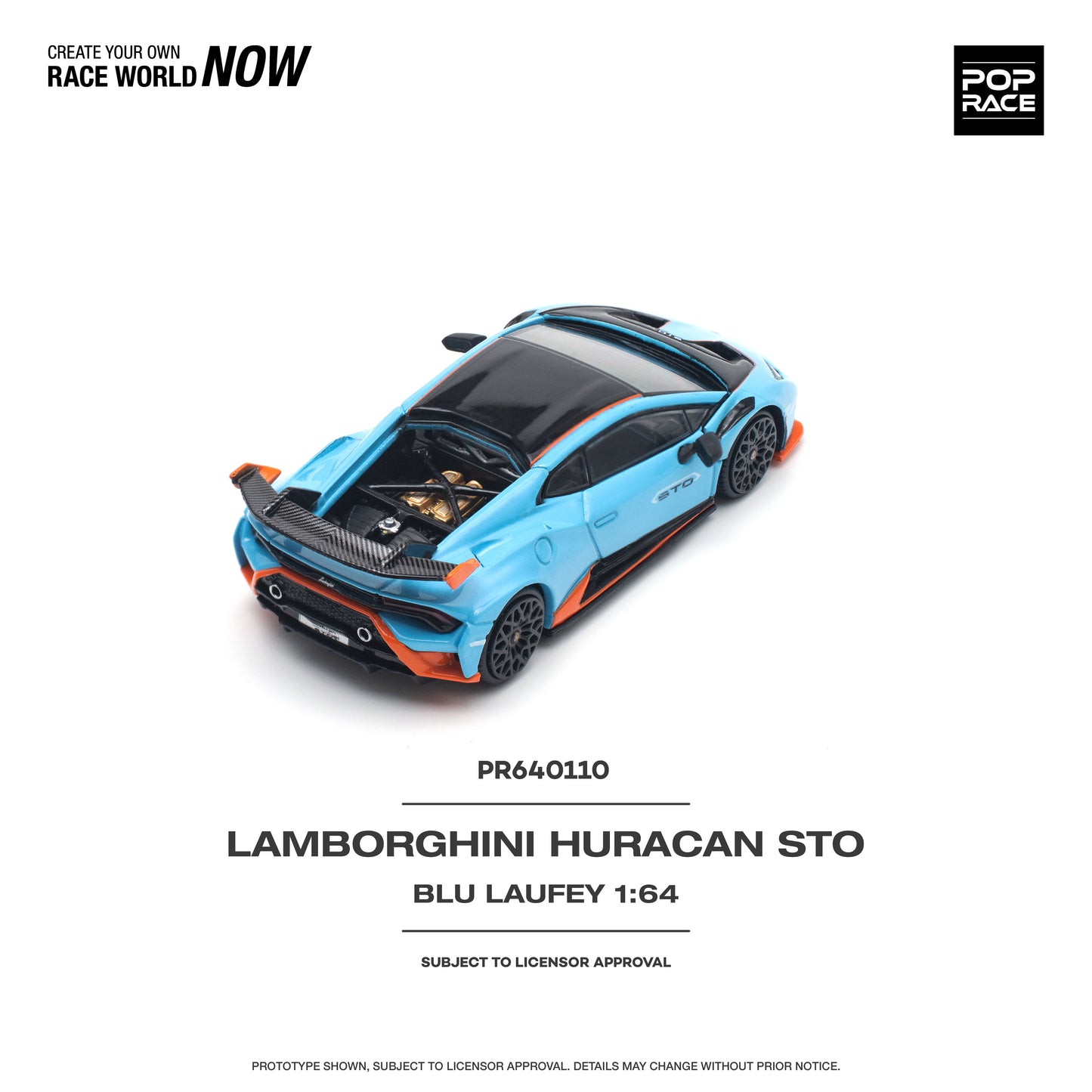 POP RACE PR64-110 Lamborghini Huracan STO