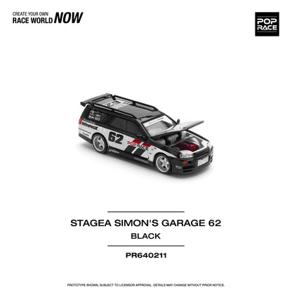 Pop Race PR64-211 Stagea R34 Wagon