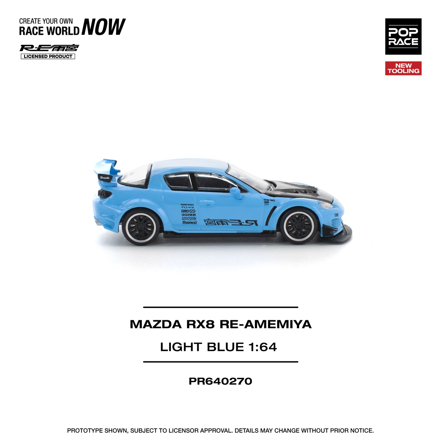 Pop Race PR64-270 Mazda Rx8 RE-Amemiya